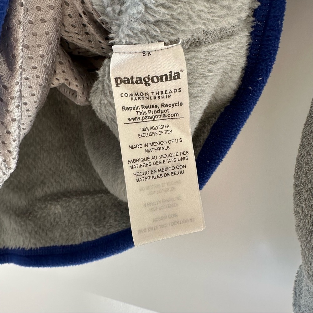Patagonia • Gray Re-Tool Snap Fleece Pullover - Picture 6 of 7